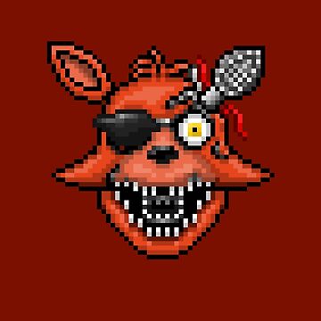 Five Nights at Freddy's 2 - Pixel art - Various Characters Sticker