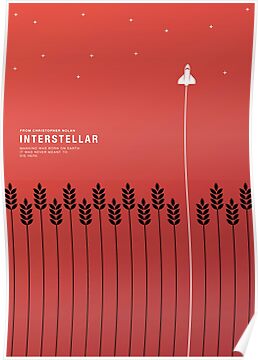 Interstellar - Poster ORANGE Poster