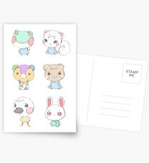 Animal Crossing Cuties Postcards