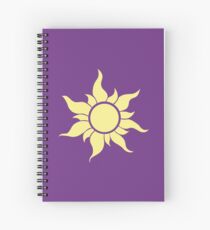 Rapunzel Family Logo - Tangled Spiral Notebook