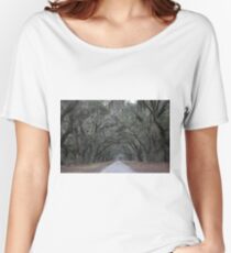 Wormsloe Plantation Savannah Women's Relaxed Fit T-Shirt