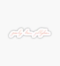 Peachy Keen, Jellybean Sticker