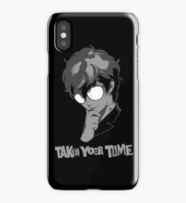 Persona 5: Kurusu Akira- Joker iPhone Case/Skin