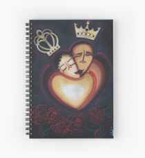 LOVERS EMBRACE Spiral Notebook