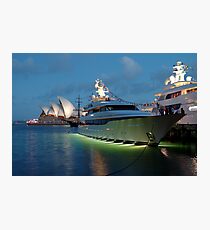 Moored Photographic Print