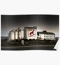 Dingo Flour Mill - Fremantle Western Australia Poster