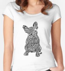 Bouledogue français polynésien T-shirt échancré