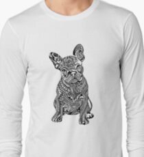Polynesische französische Bulldogge Langarmshirt