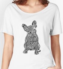 Polynesian French Bulldog Women's Relaxed Fit T-Shirt