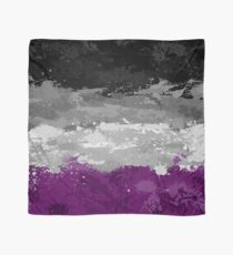Asexual Paint Splatter Flag Scarf