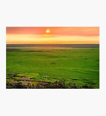Sunset from Ubirr Rock, NT, Australia. Photographic Print