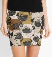 Minifalda Pugs sociales