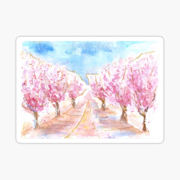 Cherry avenue Sticker