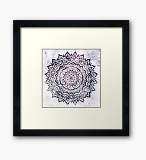 JEWEL MANDALA Framed Print