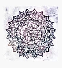 JEWEL MANDALA Photographic Print