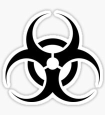 Biohazard Sticker