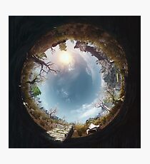 Skyrim - "A Mudcrab and Solitude" Photographic Print