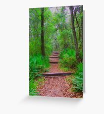 The Way Up Greeting Card