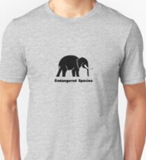 Endangered Species Elephant Unisex T-Shirt
