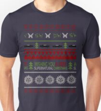 Supernatural Christmas Sweater Unisex T-Shirt