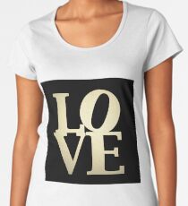 Love Park Philadelphia Sign Women's Premium T-Shirt
