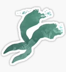 Eels Inspired Silhouette Sticker