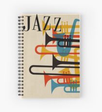 jazz Spiral Notebook
