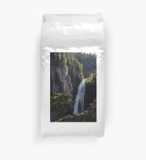 Clear Creek Falls - Gifford Pinchot N.F. Duvet Cover