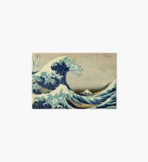 Hokusai, The Great Wave off Kanagawa, Japan, Japanese, Wood block, print Art Board