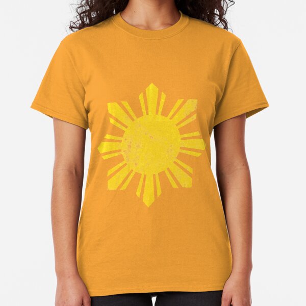 Gold Flag Philippines Sun Classic T-Shirt