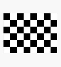 Zielflagge, Zielflagge, Motorsport, Schachbrettmuster, Muster, GEWINNEN, SIEGER, Rennwagen, Rennen, Ziellinie, SCHWARZ Fotodruck