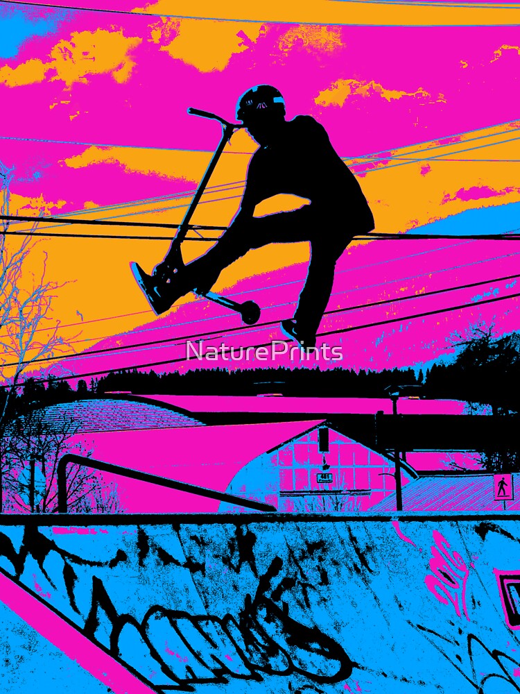 ¡Volemos! - Stunt Scooter de NaturePrints