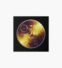 VOYAGER, Space, Golden Record, Spacecraft, Message to Aliens Art Board