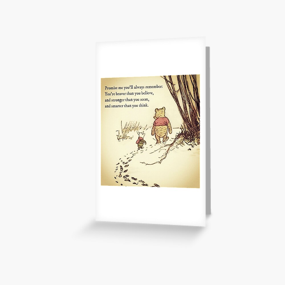 You Are BRAVE Greeting Card