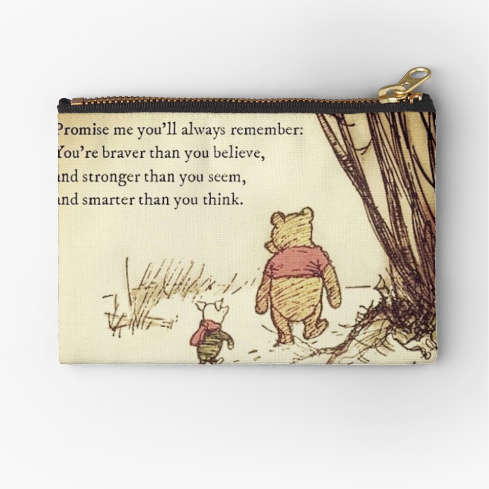 You Are BRAVE Zipper Pouch