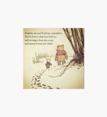 You Are BRAVE Art Board Print
