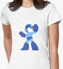 Megaman Vector Women's Fitted T-Shirt