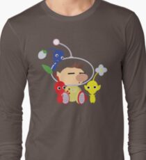 Olimar and Pikmin Vector Long Sleeve T-Shirt