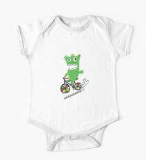 Critter Bike Short Sleeve Baby One-Piece