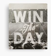 Win The Day Canvas Print