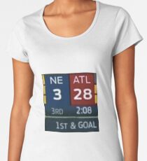 Falcons Lead 28-3 Women's Premium T-Shirt