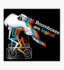 Boomboxes are logical Photographic Print