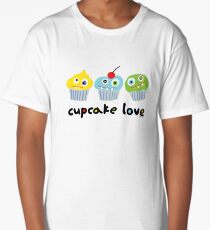 Cupcake Love - beige Long T-Shirt