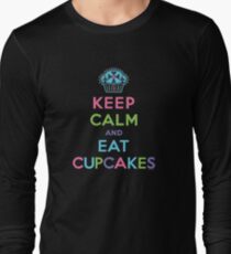Keep Calm and Eat Cupcakes - on darks Long Sleeve T-Shirt