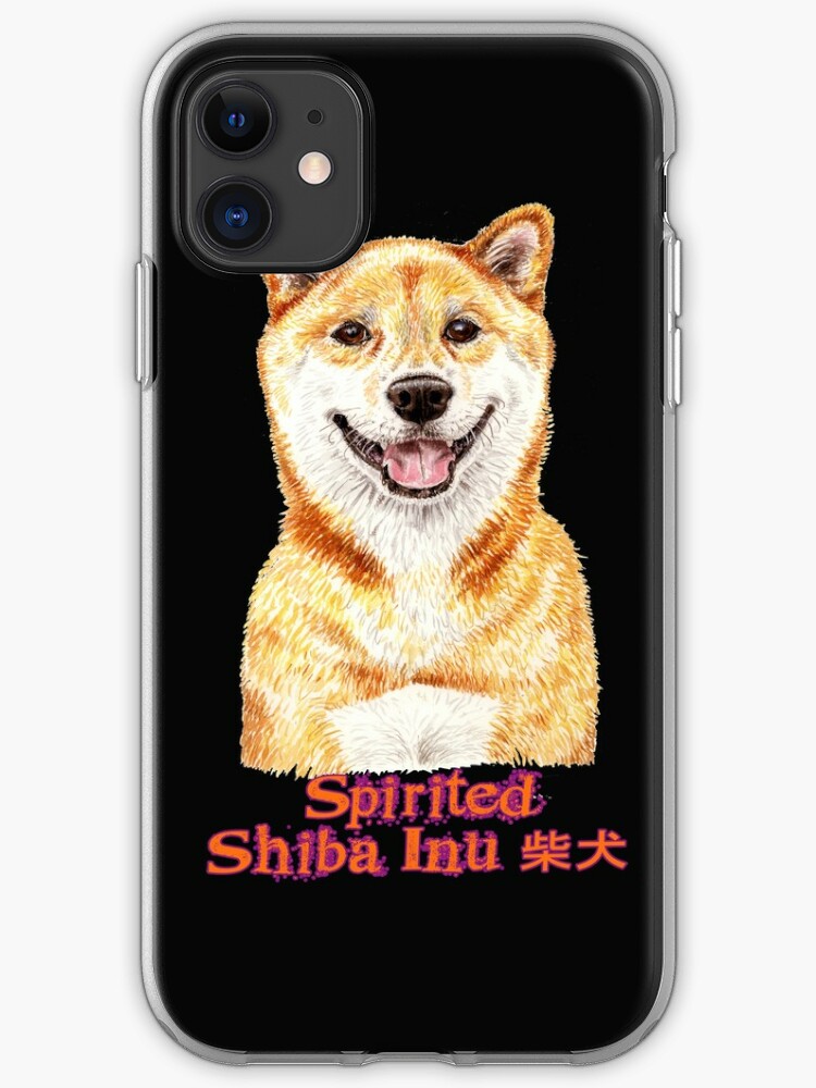 Shiba Inu Daisy Fun Iphone Case By Didielicious