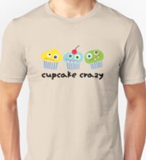 Cupcake Crazy - beige Unisex T-Shirt