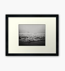 Ocean Crash Framed Print