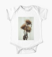 Dried Thistle Heads One Piece - Short Sleeve