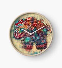 vintage elephant Clock