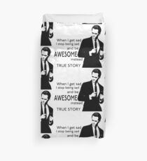 himym Barney Stinson Suit Up Awesome Duvet Cover